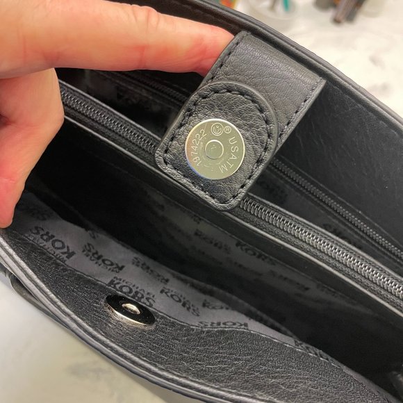 Michael Kors Hamilton Black Tote 38T1YHMT3L - Picture 8 of 9